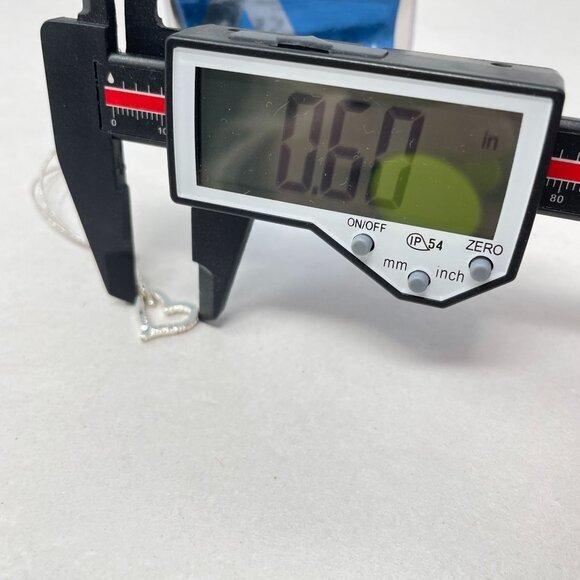 Avon Pave Heart Anywhere Charm Silver-Tone‎ Love Gift Box New - Picture 6 of 11